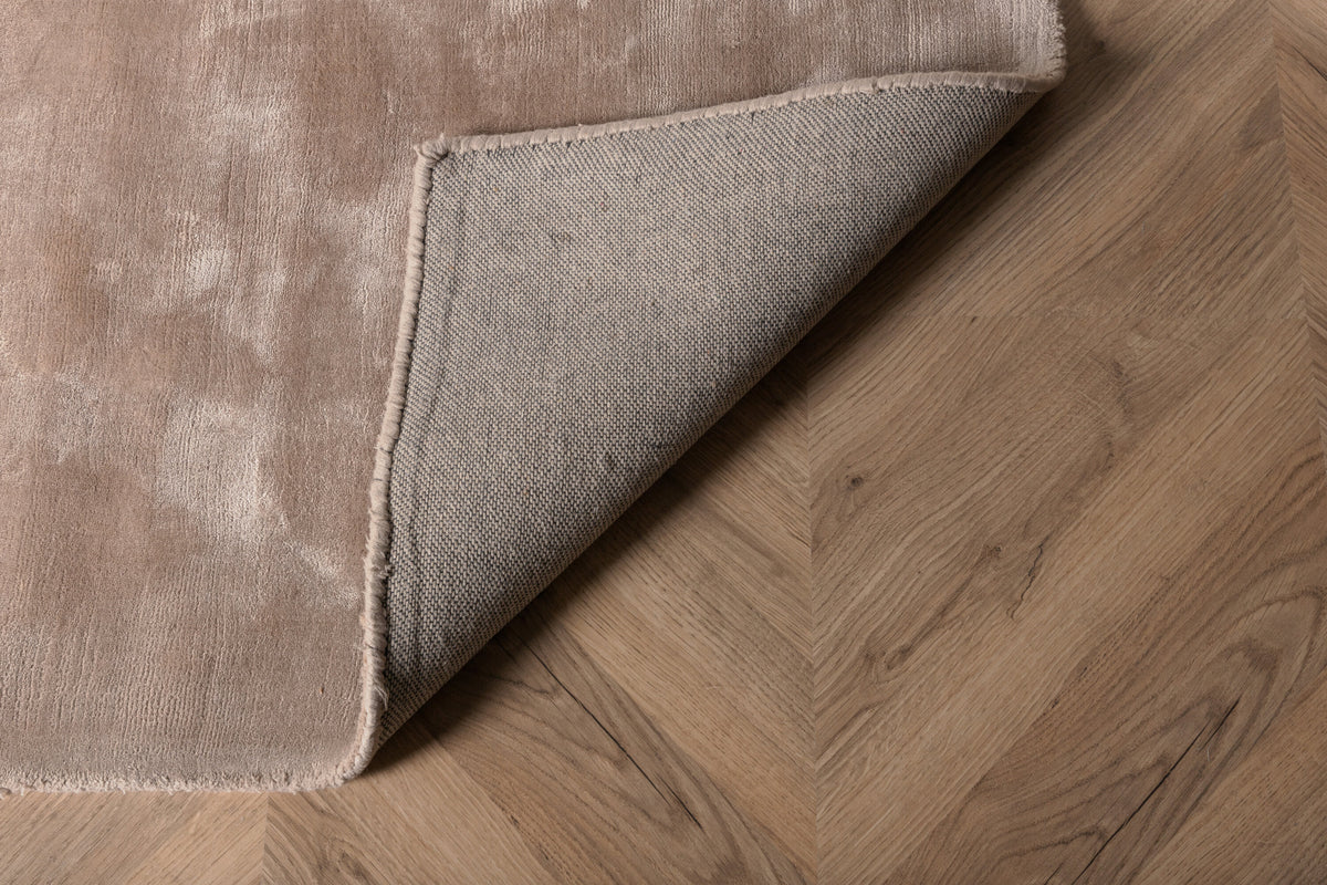Indra viskosmatta 200x300 cm beige