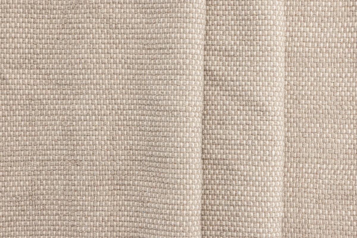 Vilma rektangulär matta i ull och bomull 230x160 cm beige