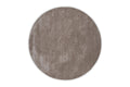Indra rund viskosmatta Ø200 cm beige