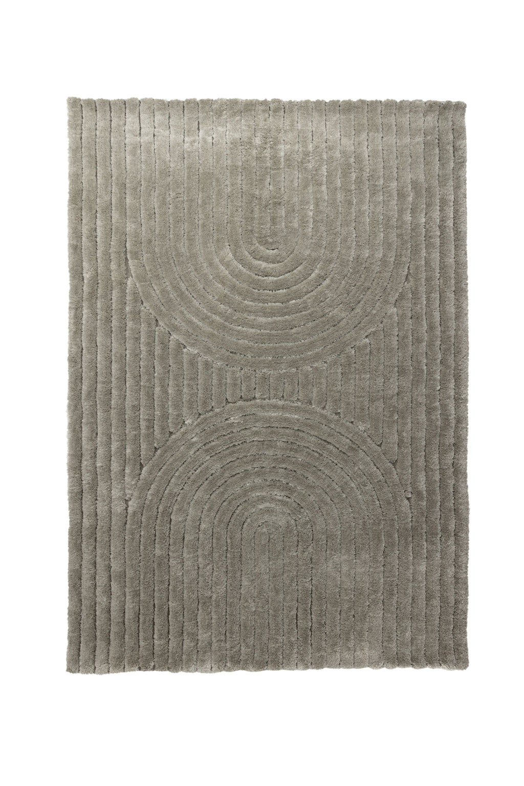 Niklas matta 290x200 cm gråbeige polyesterblandning