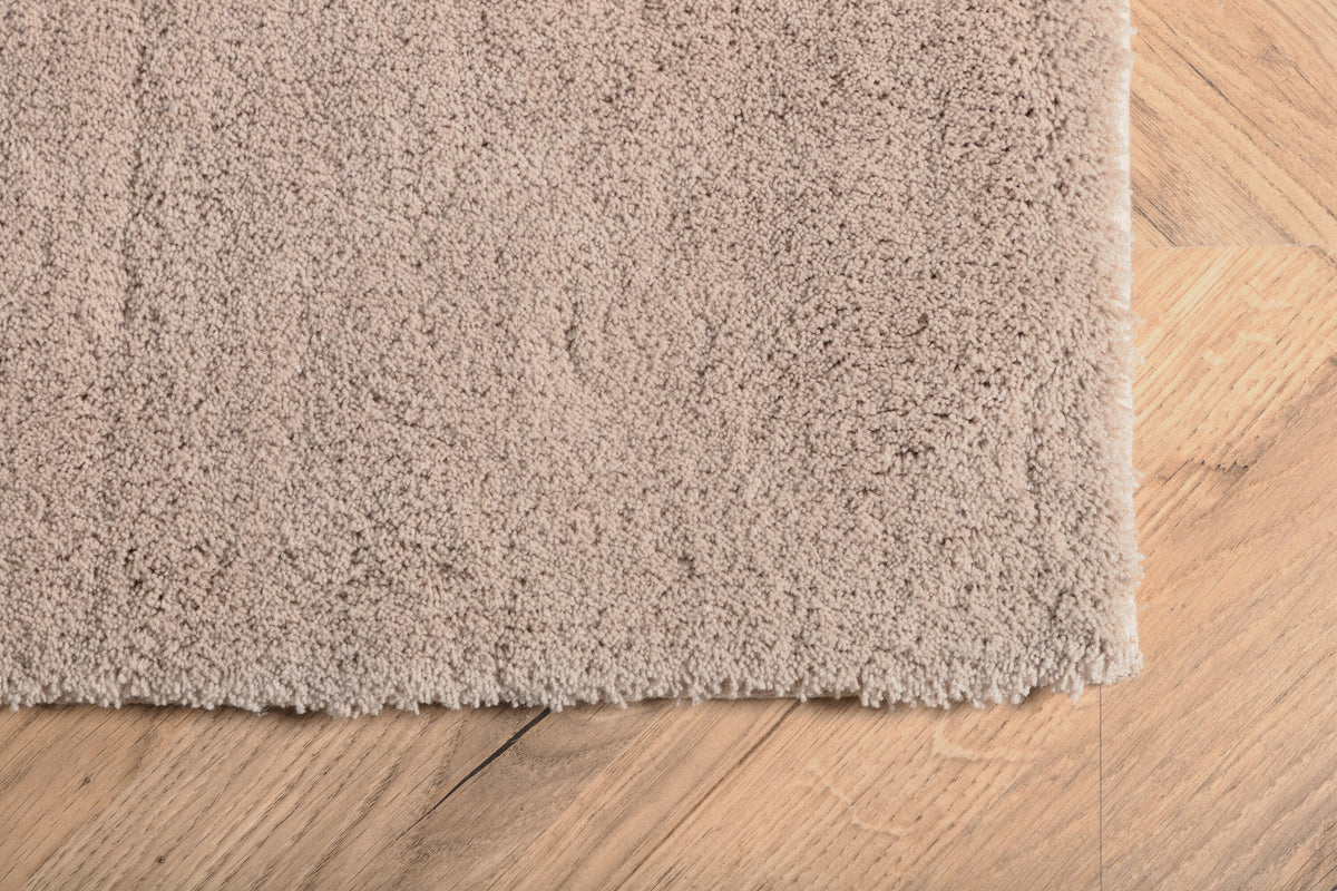 Undra viskosmatta 170x240 cm beige
