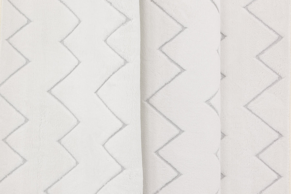Fia ryamatta 290x200 cm vit polyester