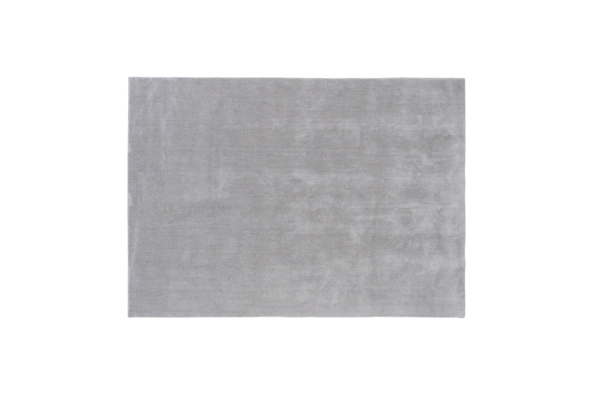 Undra viskosmatta 250x350 cm ljusgrå