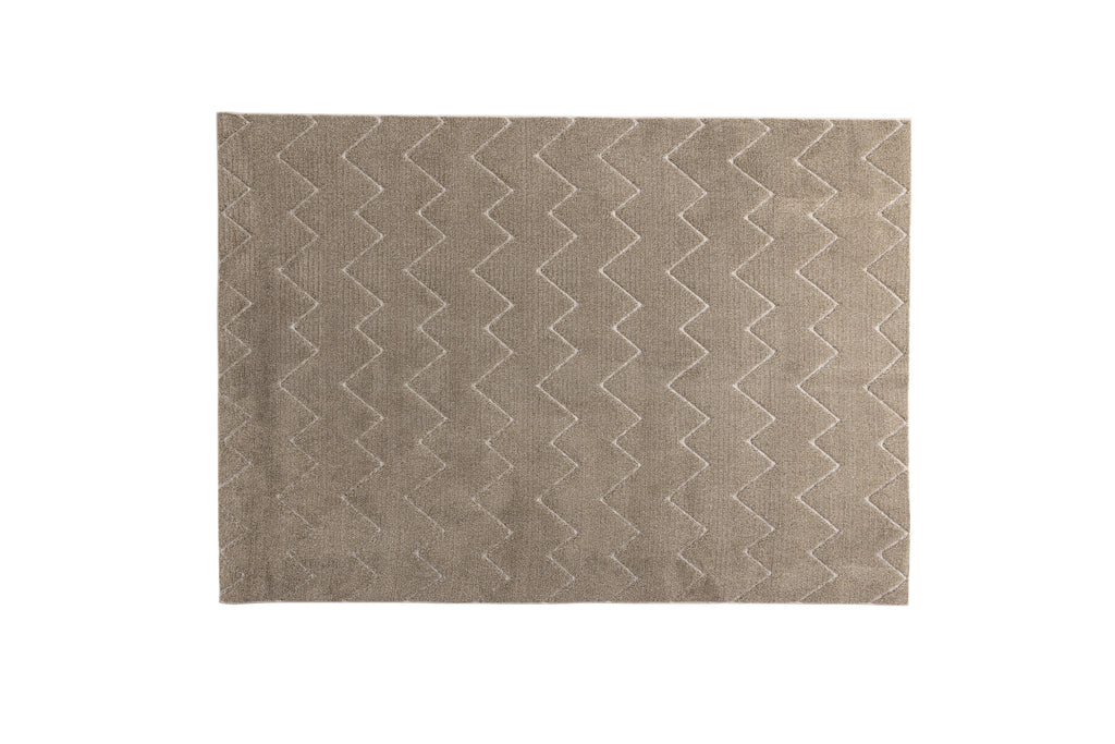 Fia ryamatta 230x160 cm brun polyester
