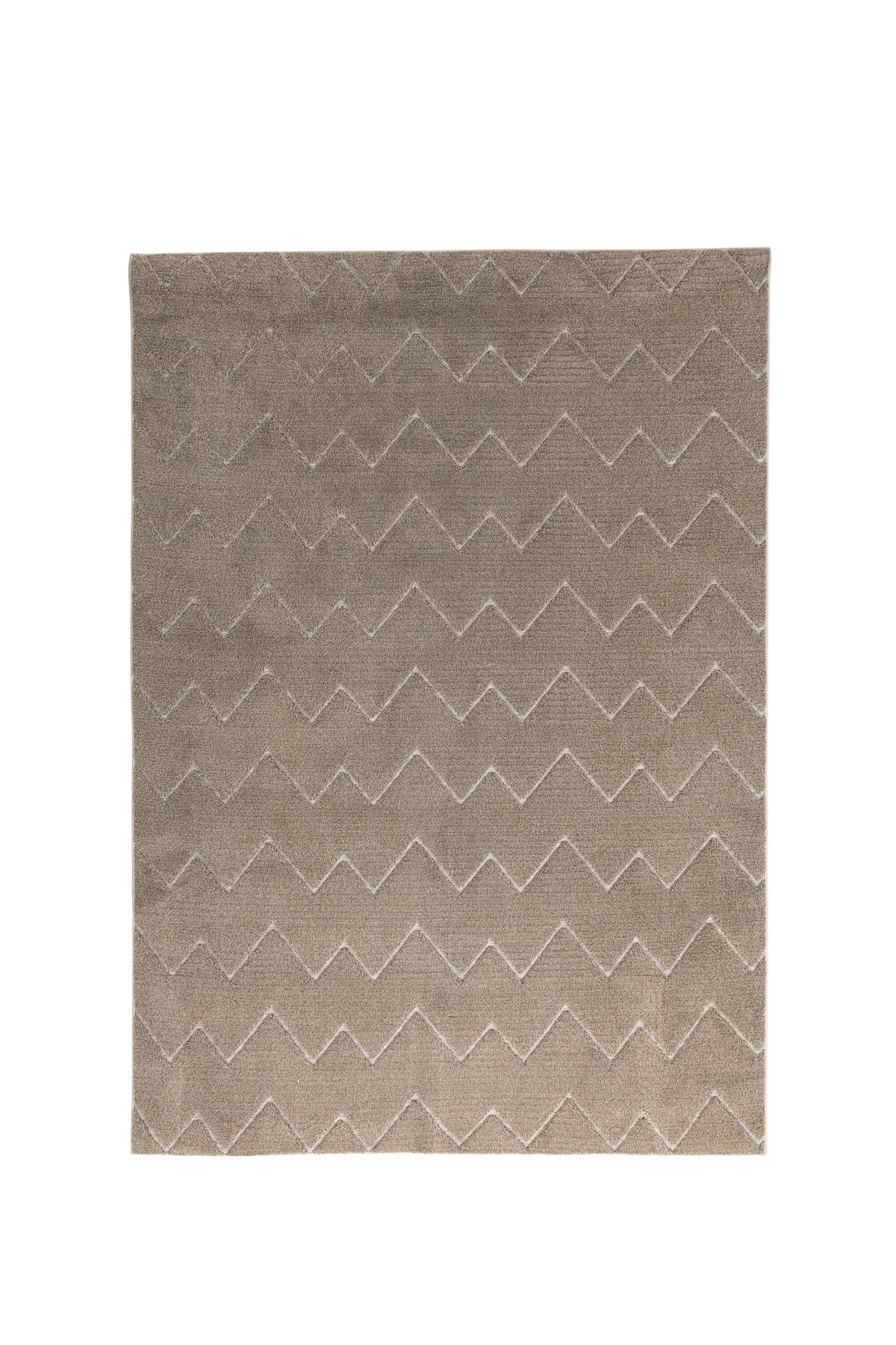 Fia ryamatta 230x160 cm brun polyester