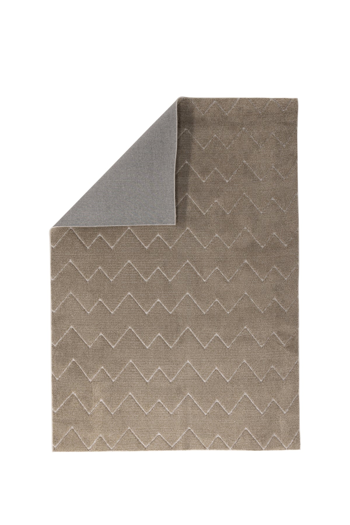 Fia ryamatta 230x160 cm brun polyester
