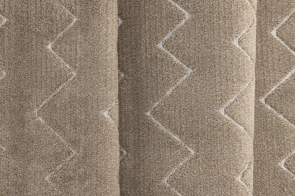 Fia ryamatta 230x160 cm brun polyester