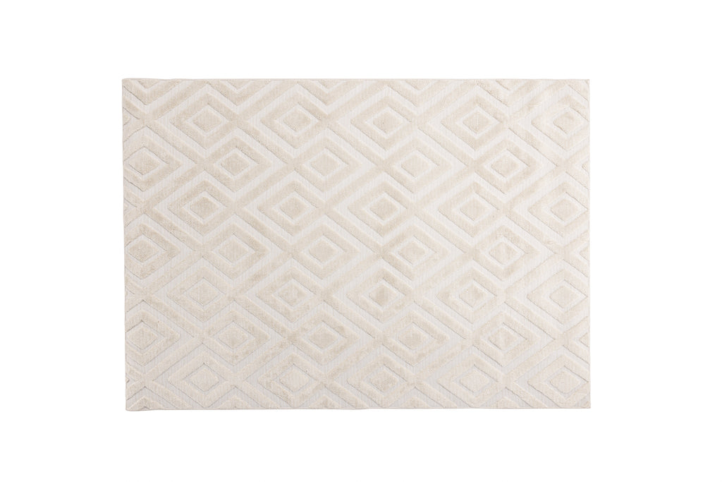 Pia ryamatta 230x160 cm vit polyester