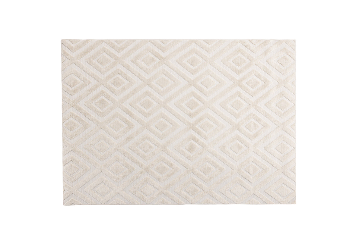 Pia ryamatta 230x160 cm vit polyester