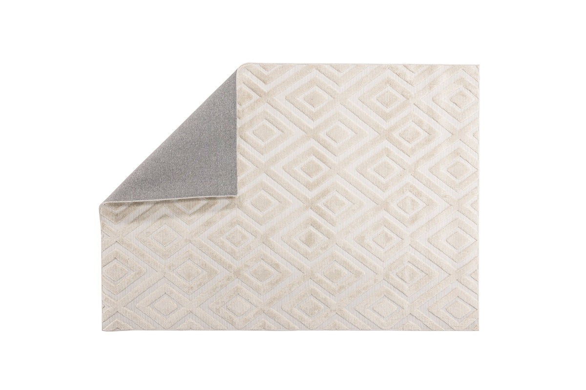 Pia ryamatta 230x160 cm vit polyester