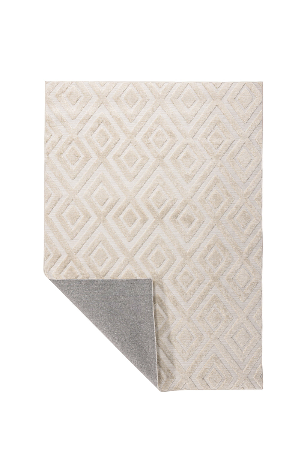 Pia ryamatta 230x160 cm vit polyester
