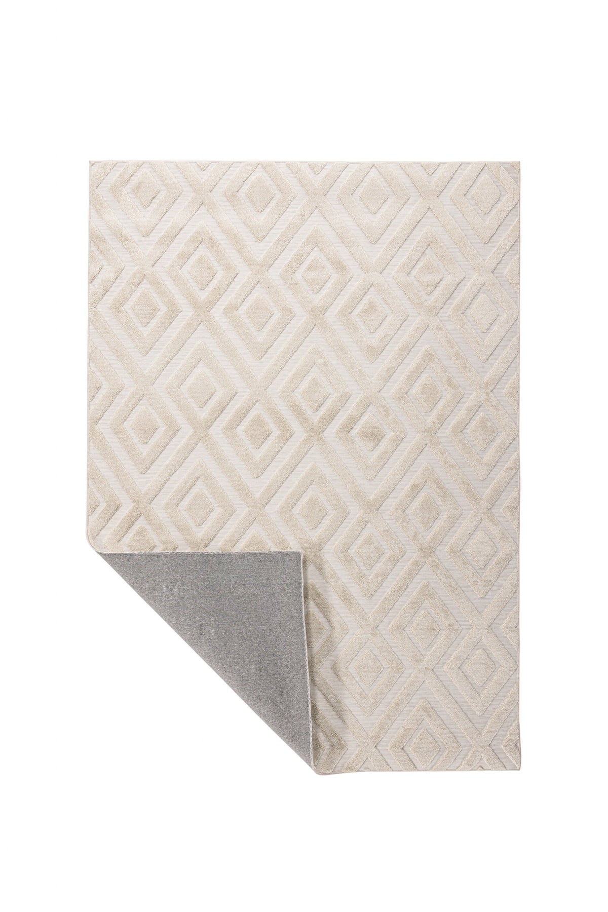 Pia ryamatta 230x160 cm vit polyester