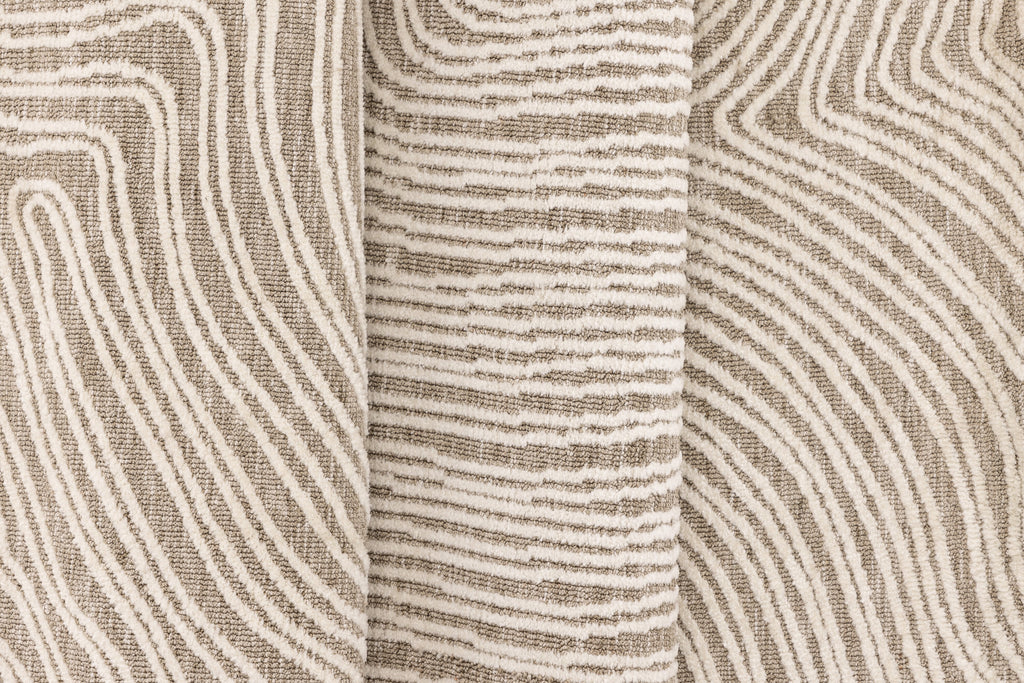 Melle rektangulär matta 395x295 cm elfenbensvit/beige