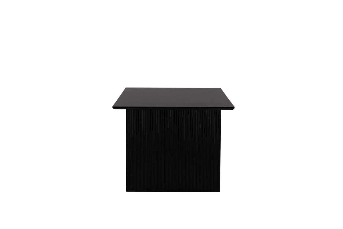 Vail matbord svart och röksvart MDF