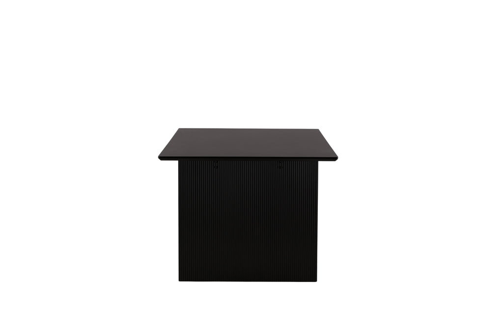 Vail matbord svart och röksvart MDF