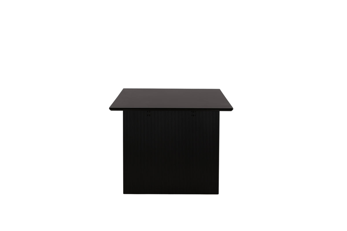 Vail matbord svart och röksvart MDF
