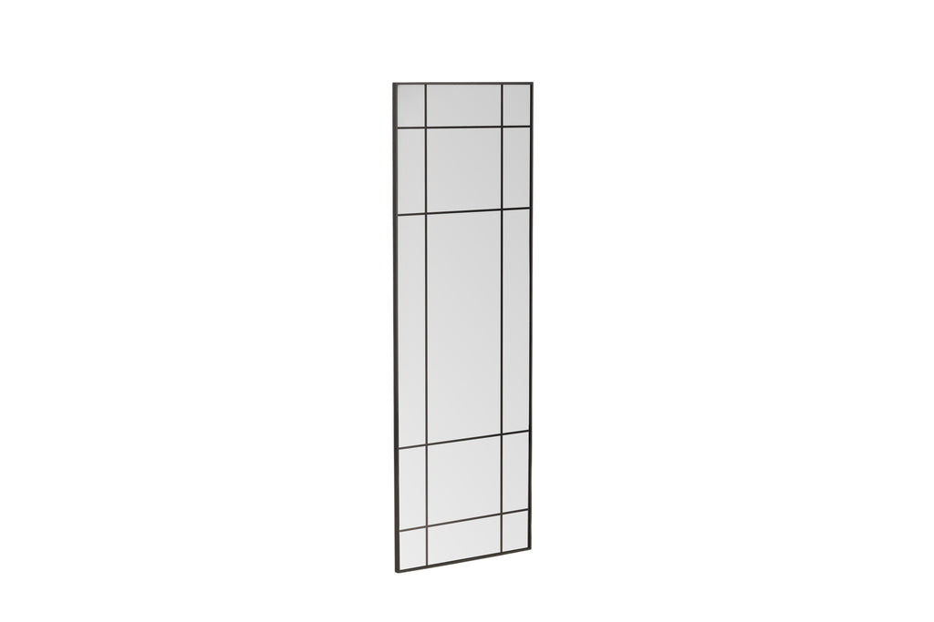 Lake liten spegel svart med klart spegelglas