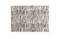 Milos matta 230x160 cm vit/grå mikropolyester