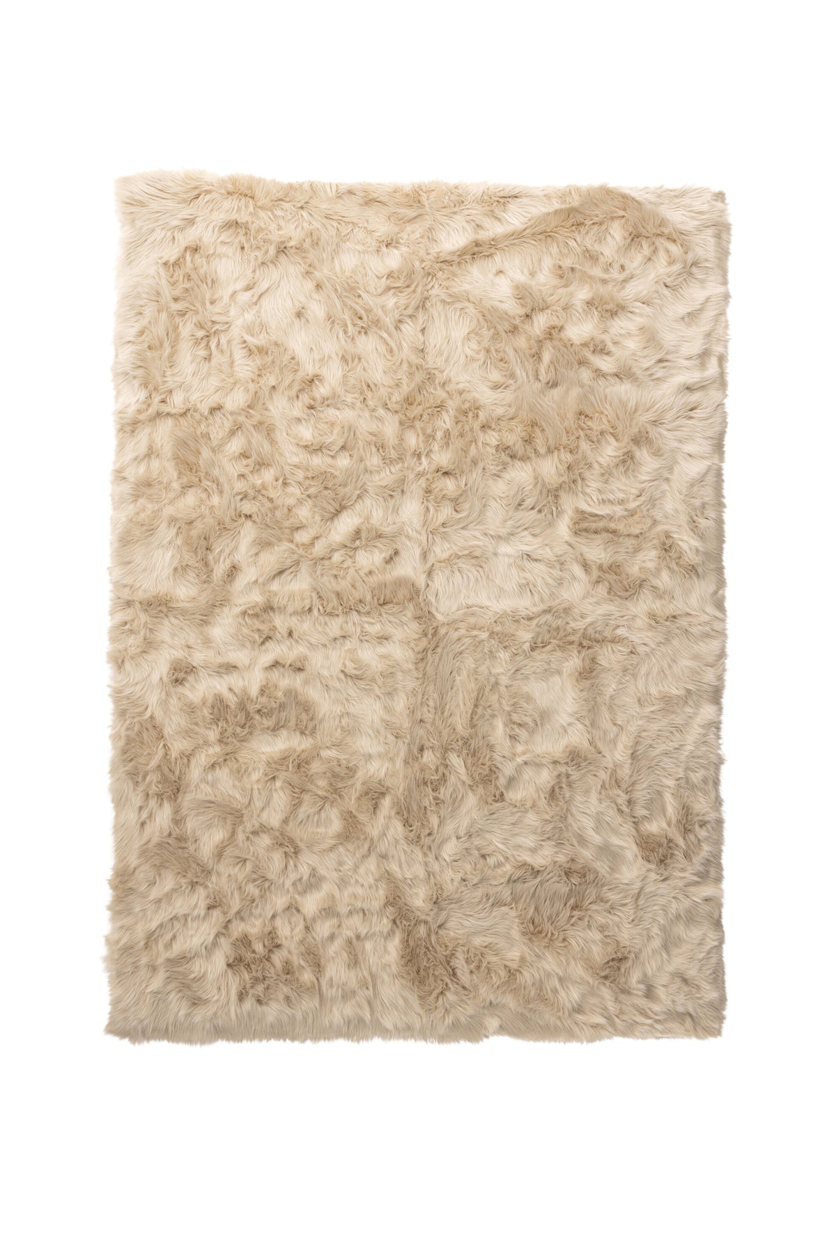 Katy matta 230x160 cm beige fuskpäls