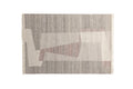 Rio rektangulär matta 230x160 cm beige i ull och polyester