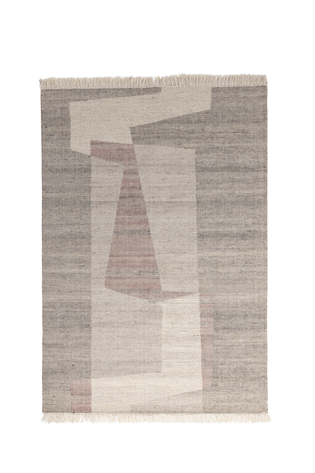 Rio rektangulär matta 230x160 cm beige i ull och polyester