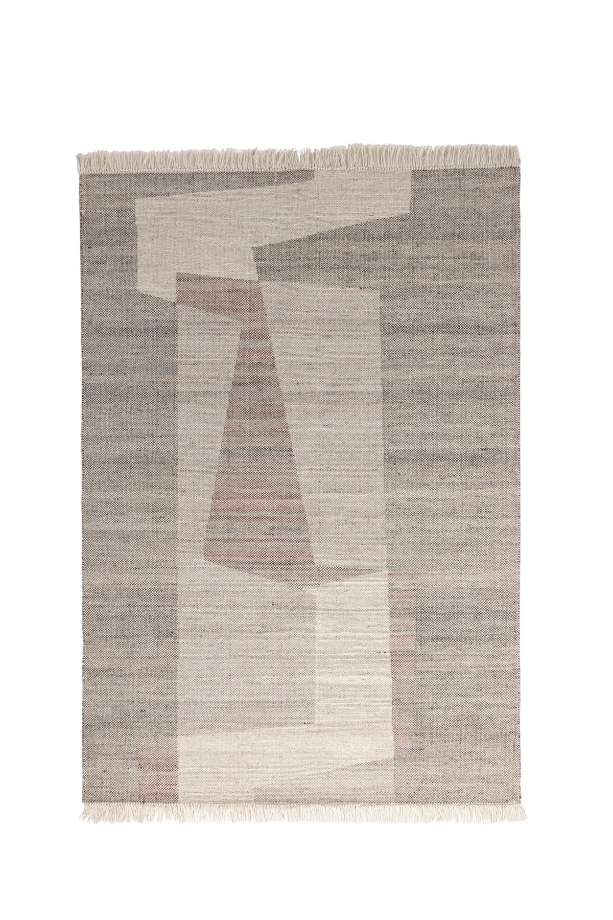 Rio rektangulär matta 230x160 cm beige i ull och polyester