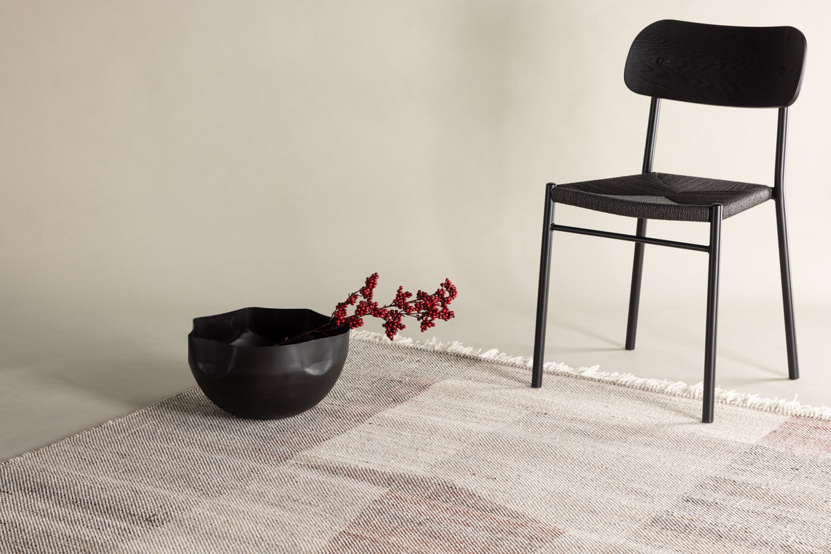 Rio rektangulär matta 230x160 cm beige i ull och polyester