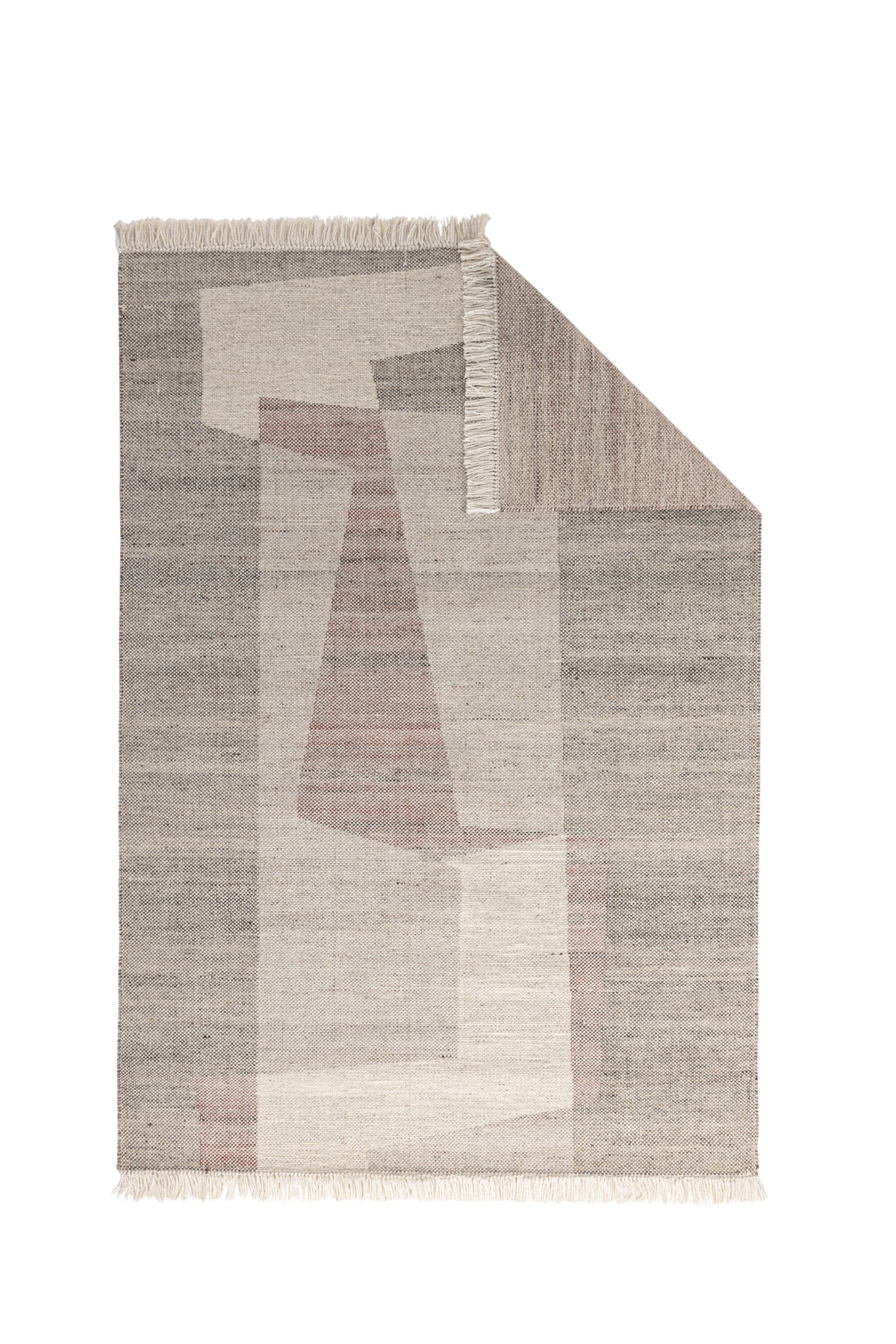 Rio rektangulär matta 230x160 cm beige i ull och polyester