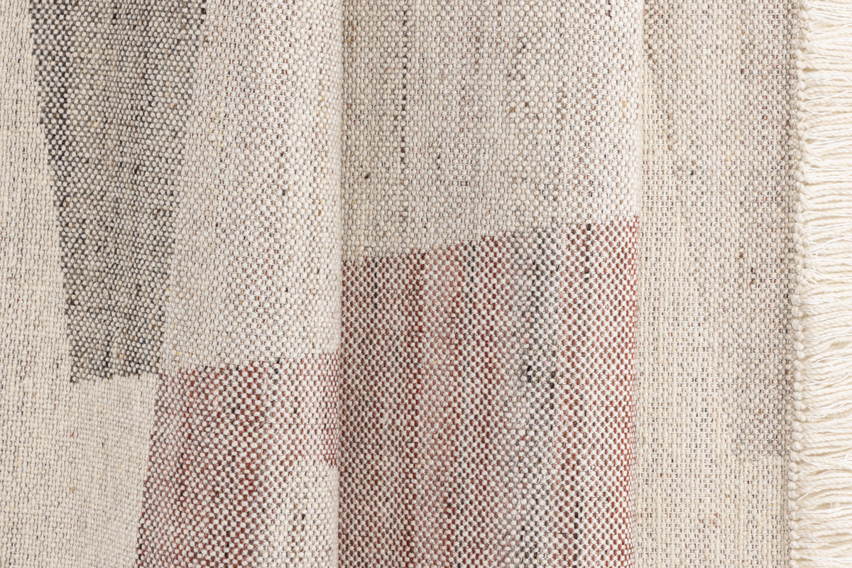 Rio rektangulär matta 230x160 cm beige i ull och polyester