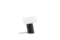 Branäs bordslampa 20 cm svart med vit origamiskärm i papper