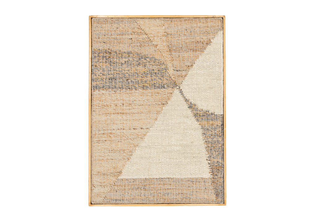 Patricia väggbonad 70x100 cm beige jute och bomull