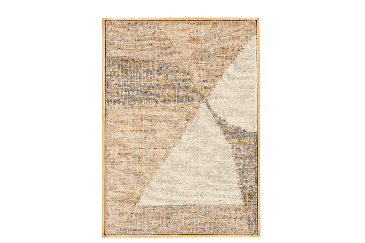 Patricia väggbonad 70x100 cm beige jute och bomull