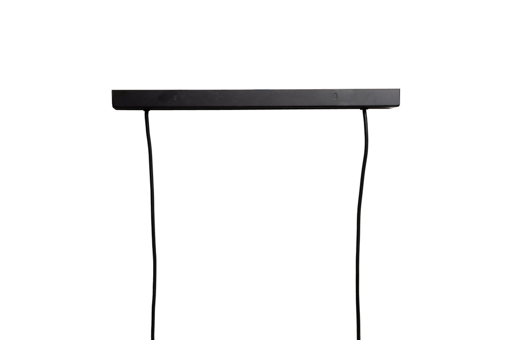 Stöten taklampa mattsvart med kopparfinish