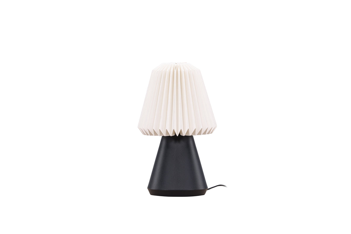 Fjällen bordslampa 20 cm svart/vit