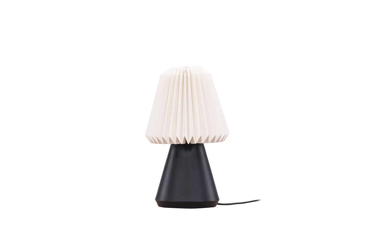 Fjällen bordslampa 20 cm svart/vit