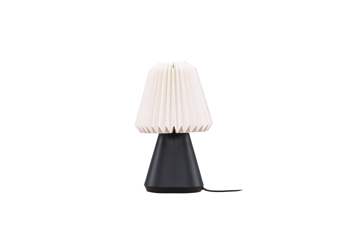 Fjällen bordslampa 20 cm svart/vit