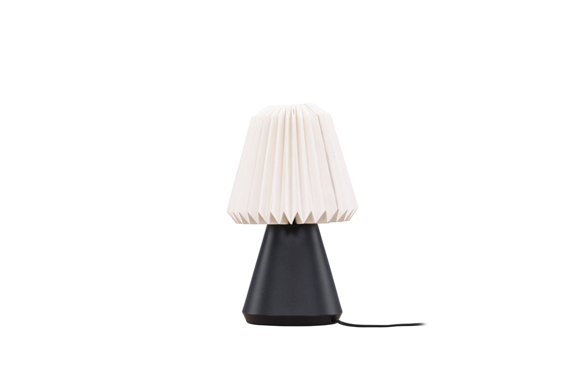 Fjällen bordslampa 20 cm svart/vit