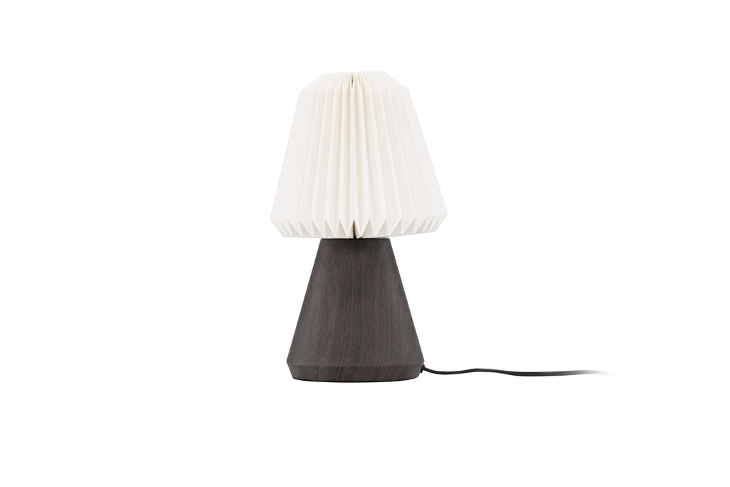 Fjällen bordslampa 20 cm ekfolie/vit