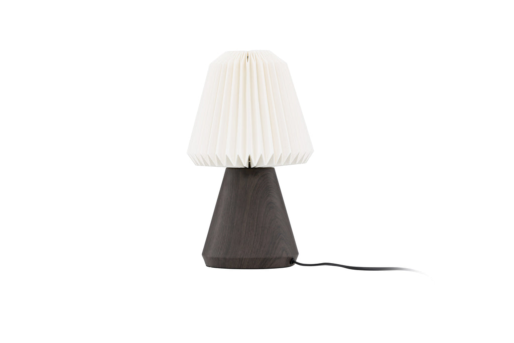 Fjällen bordslampa 20 cm ekfolie/vit