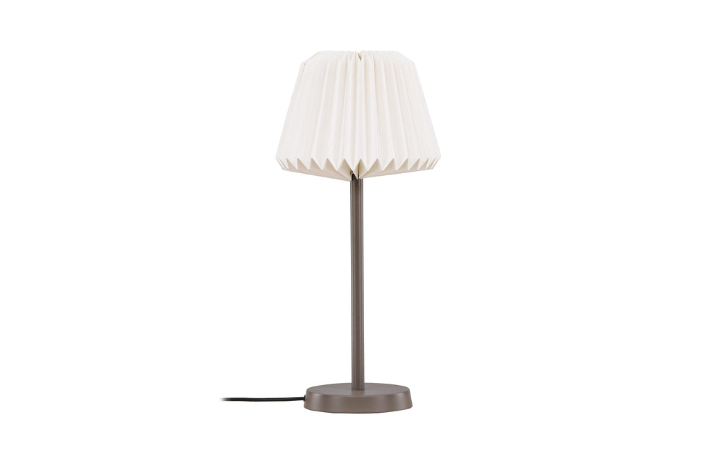 Tandådalen bordslampa 25 cm mockabrun och vit
