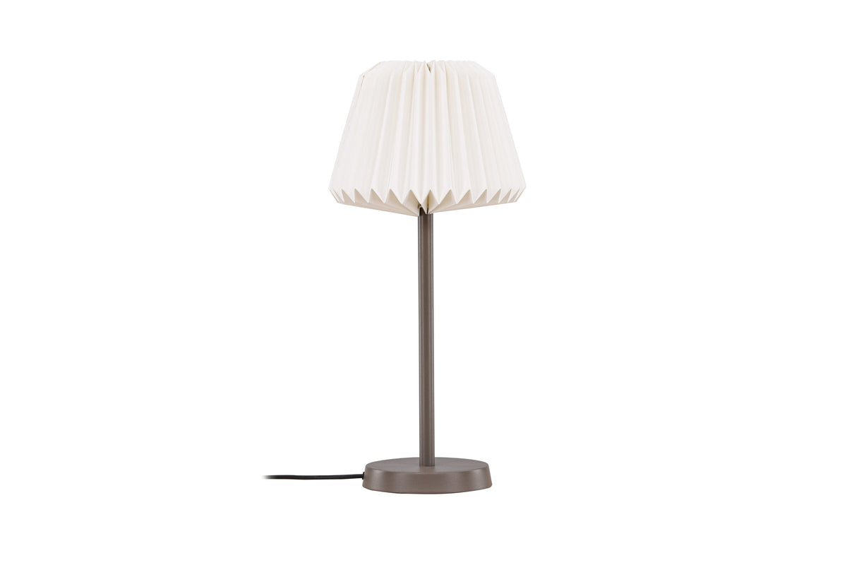Tandådalen bordslampa 25 cm mockabrun och vit