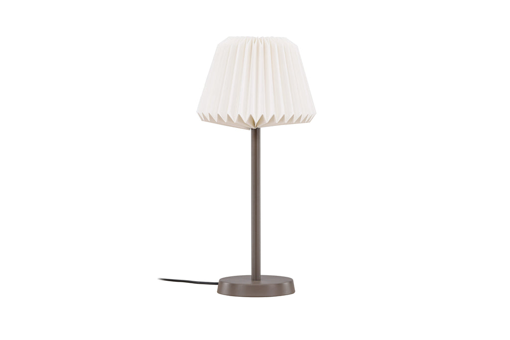 Tandådalen bordslampa 25 cm mockabrun och vit