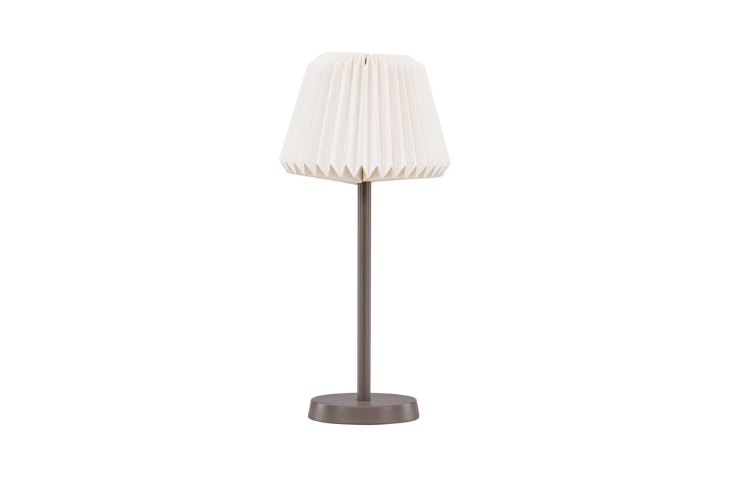 Tandådalen bordslampa 25 cm mockabrun och vit