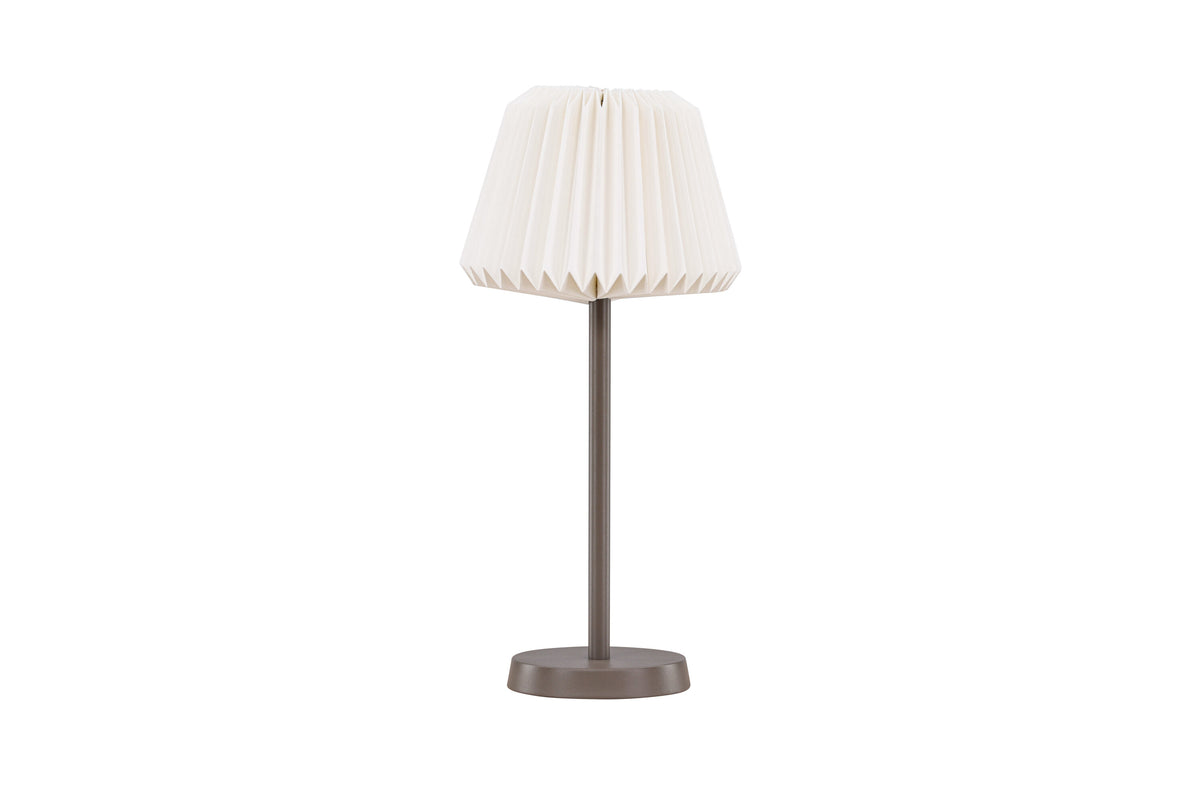 Tandådalen bordslampa 25 cm mockabrun och vit