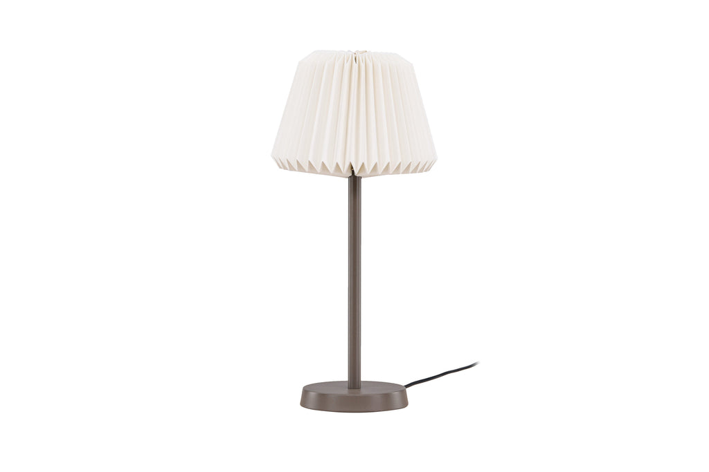 Tandådalen bordslampa 25 cm mockabrun och vit