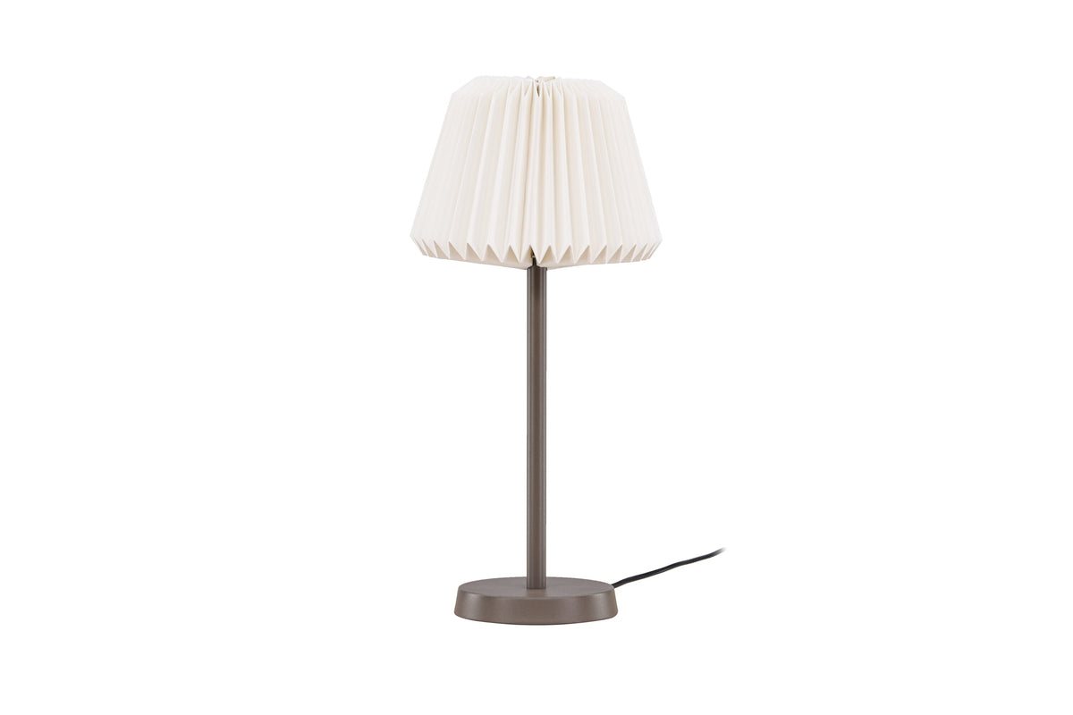 Tandådalen bordslampa 25 cm mockabrun och vit