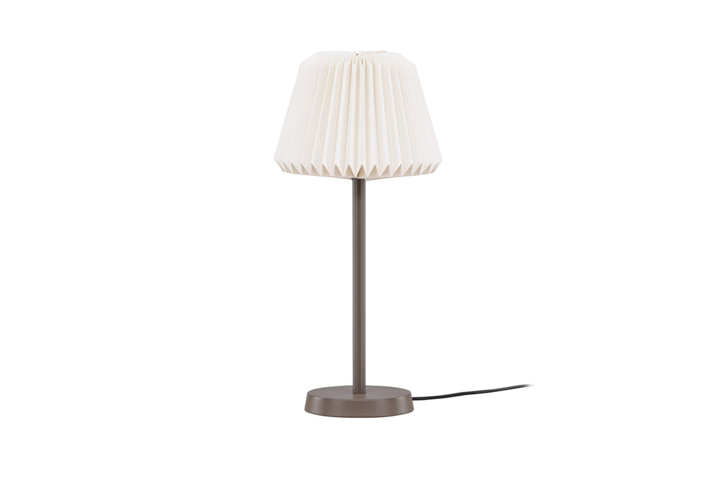 Tandådalen bordslampa 25 cm mockabrun och vit