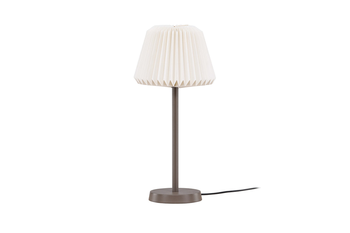 Tandådalen bordslampa 25 cm mockabrun och vit
