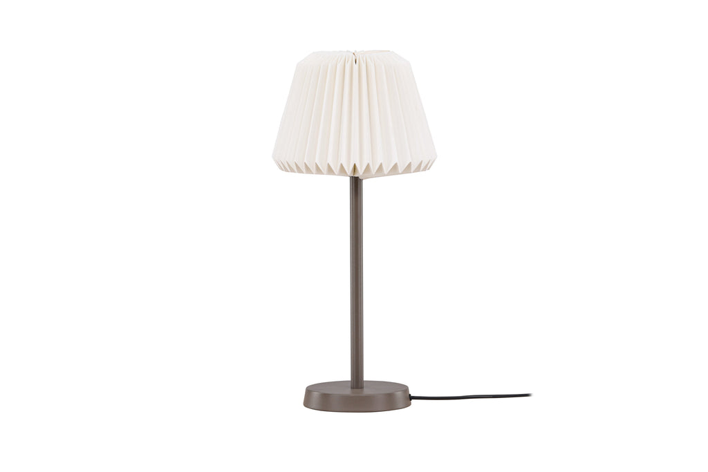 Tandådalen bordslampa 25 cm mockabrun och vit