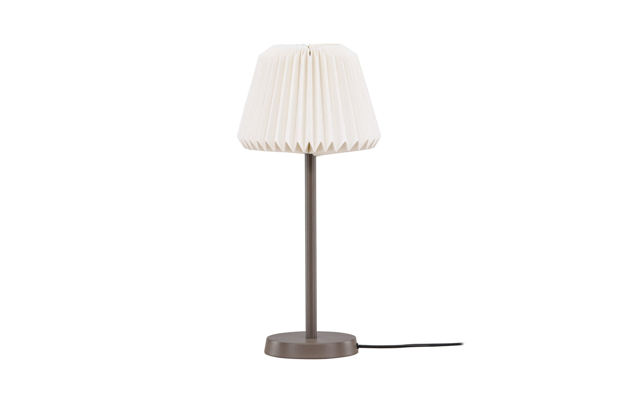Tandådalen bordslampa 25 cm mockabrun och vit